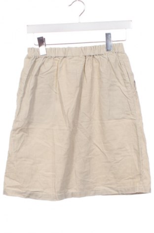Kinderrock Uniqlo, Größe 12-13y/ 158-164 cm, Farbe Beige, Preis 13,99 €