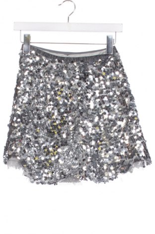 Dziecięca spódnica Zara, Rozmiar 13-14y/ 164-168 cm, Kolor Srebrzysty, Cena 32,96 zł