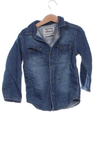 Kinderhemd Denim Co., Größe 3-4y/ 104-110 cm, Farbe Blau, Preis 3,99 €