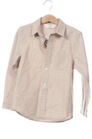Kinderhemd H&M, Größe 4-5y/ 110-116 cm, Farbe Beige, Preis € 5,65