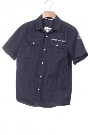 Παιδικό πουκάμισο H&M, Μέγεθος 8-9y/ 134-140 εκ., Χρώμα Μπλέ, Τιμή 5,84 €