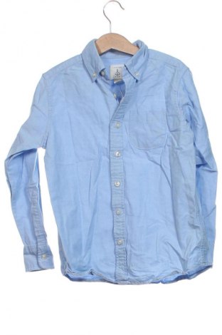 Kinderhemd Lands' End, Größe 5-6y/ 116-122 cm, Farbe Blau, Preis 3,99 €
