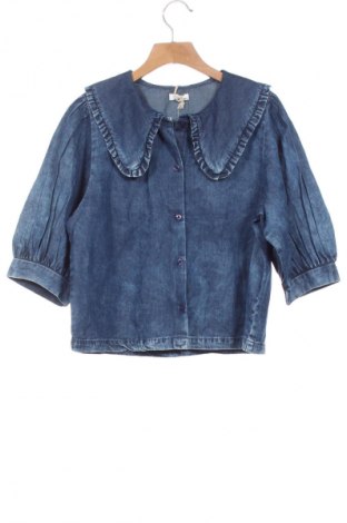 Kinderhemd Next, Größe 7-8y/ 128-134 cm, Farbe Blau, Preis € 26,17