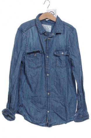 Kinderhemd Unbranded, Größe 10-11y/ 146-152 cm, Farbe Blau, Preis € 3,99