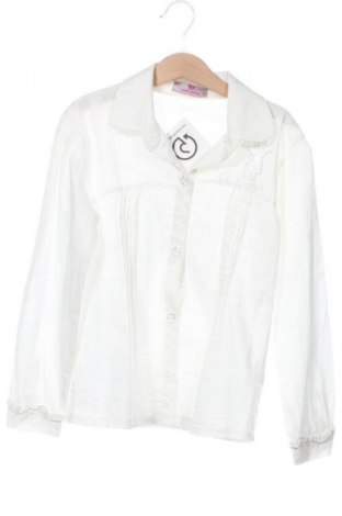 Kinderhemd Unbranded, Größe 9-10y/ 140-146 cm, Farbe Weiß, Preis 6,09 €