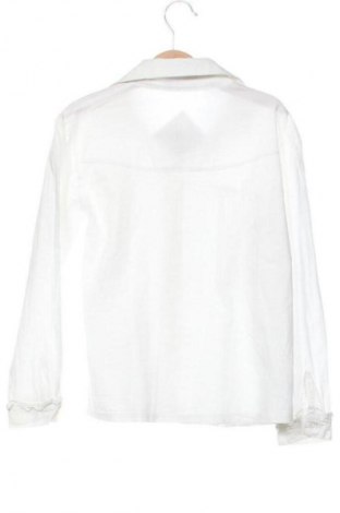 Kinderhemd Unbranded, Größe 9-10y/ 140-146 cm, Farbe Weiß, Preis 6,09 €