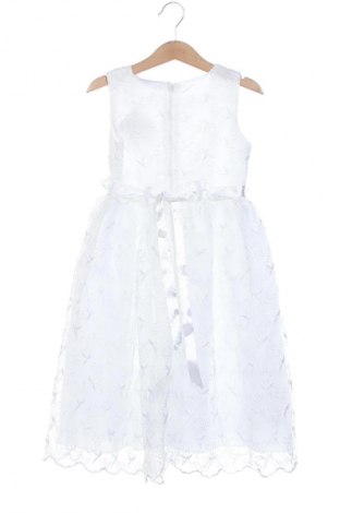Kinderkleid Happy Girls By Eisend, Größe 3-4y/ 104-110 cm, Farbe Weiß, Preis € 21,36