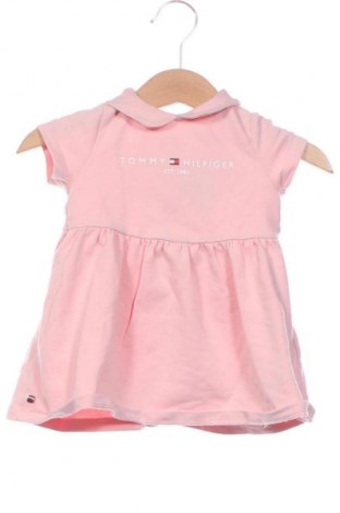 Dziecięca sukienka Tommy Hilfiger, Rozmiar 3-6m/ 62-68 cm, Kolor Różowy, Cena 335,99 zł