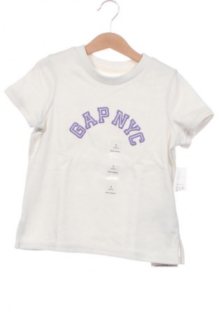Dziecięcy T-shirt Gap, Rozmiar 4-5y/ 110-116 cm, Kolor ecru, Cena 75,99 zł