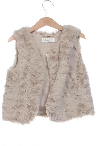 Kinderweste H&M, Größe 6-7y/ 122-128 cm, Farbe Beige, Preis 14,99 €