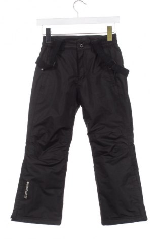 Kinderhose für Wintersport Icepeak, Größe 7-8y/ 128-134 cm, Farbe Schwarz, Preis 22,99 €