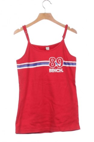 Μπλουζάκι αμάνικο παιδικό Bench, Μέγεθος 15-18y/ 170-176 εκ., Χρώμα Κόκκινο, Τιμή 7,40 €