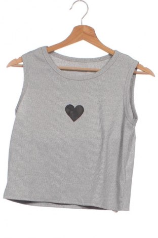 Μπλουζάκι αμάνικο παιδικό Unbranded, Μέγεθος 14-15y/ 168-170 εκ., Χρώμα Γκρί, Τιμή 6,99 €