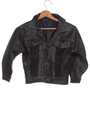 Kinder Lederjacke Unbranded, Größe 10-11y/ 146-152 cm, Farbe Schwarz, Preis 13,99 €