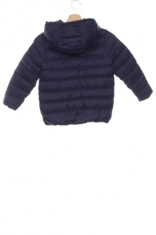 Παιδικό δερμάτινο μπουφάν United Colors Of Benetton, Μέγεθος 5-6y/ 116-122 εκ., Χρώμα Μπλέ, Τιμή 39,64 €