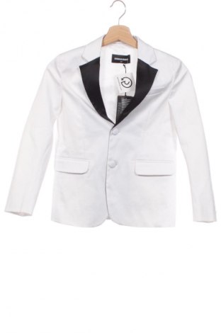 Παιδικό σακάκι Dsquared2, Μέγεθος 10-11y/ 146-152 εκ., Χρώμα Λευκό, Τιμή 142,18 €