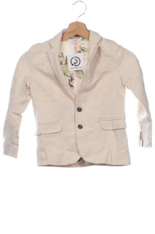 Kindersakko H&M, Größe 5-6y/ 116-122 cm, Farbe Beige, Preis 10,99 €