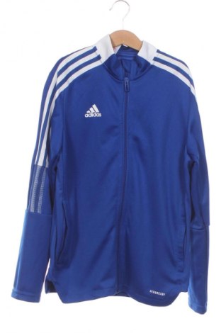 Dziecięca sportowa bluza Adidas, Rozmiar 10-11y/ 146-152 cm, Kolor Niebieski, Cena 111,99 zł