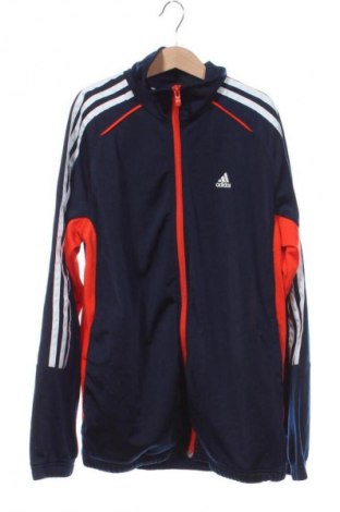 Dziecięca sportowa bluza Adidas, Rozmiar 13-14y/ 164-168 cm, Kolor Niebieski, Cena 78,97 zł