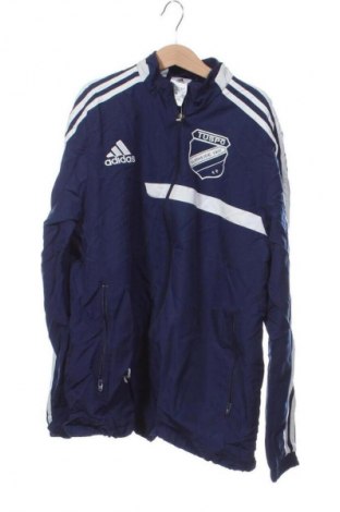 Dziecięca sportowa bluza Adidas, Rozmiar 13-14y/ 164-168 cm, Kolor Niebieski, Cena 78,97 zł