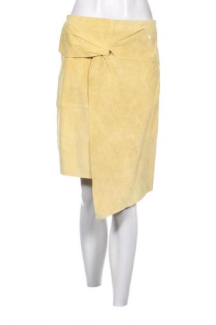Lederrock Mango, Größe M, Farbe Beige, Preis € 191,85