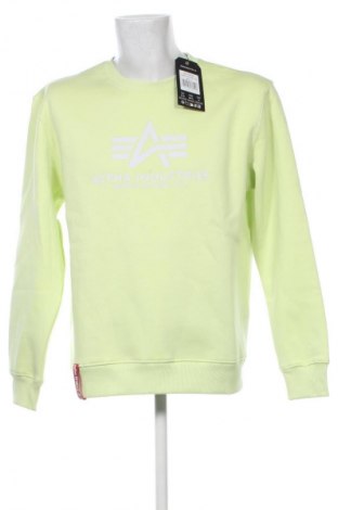 Herren Shirt Alpha Industries, Größe L, Farbe Grün, Preis 58,99 €