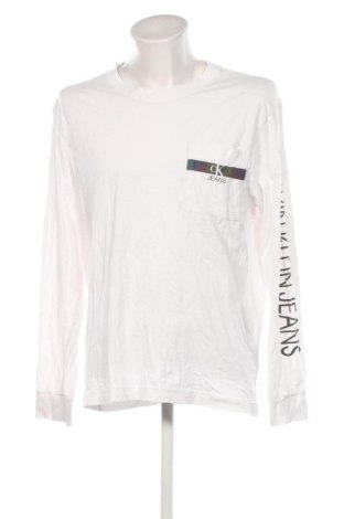Pánske tričko  Calvin Klein Jeans, Veľkosť XXL, Farba Biela, Cena  16,24 €