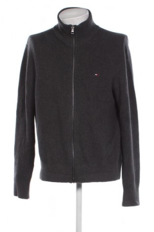 Męski kardigan Tommy Hilfiger, Rozmiar L, Kolor Szary, Cena 719,99 zł