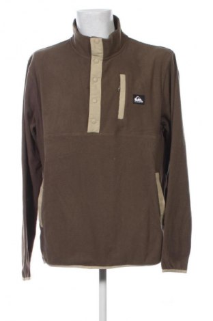 Мъжка поларена блуза Quiksilver, Размер XXL, Цвят Зелен, Цена 93,99 лв.