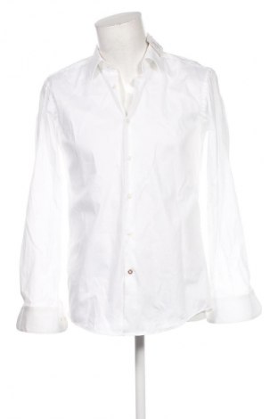 Herrenhemd BOSS, Größe M, Farbe Weiß, Preis 71,99 €