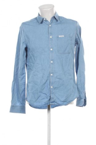 Herrenhemd Calvin Klein Jeans, Größe M, Farbe Blau, Preis 46,99 €