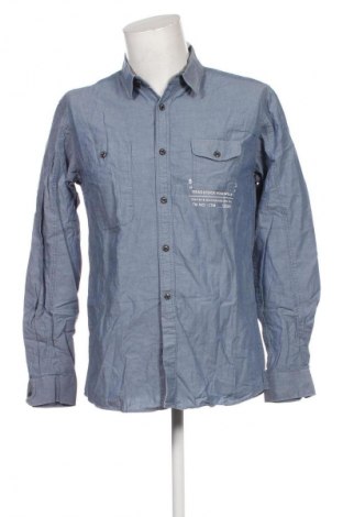 Cămașă de bărbați Core By Jack & Jones, Mărime L, Culoare Albastru, Preț 115,99 Lei