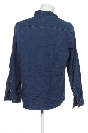 Мъжка риза H&M, Размер L, Цвят Син, Цена 29,99 лв.