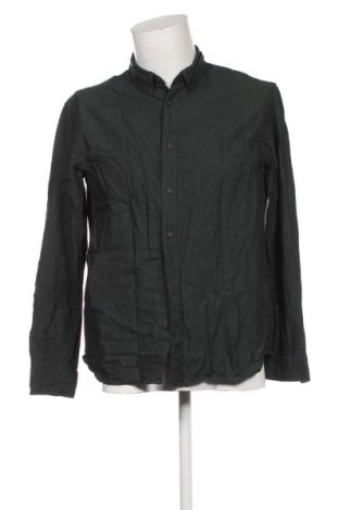 Ανδρικό πουκάμισο H&M L.O.G.G., Μέγεθος L, Χρώμα Πράσινο, Τιμή 18,99 €
