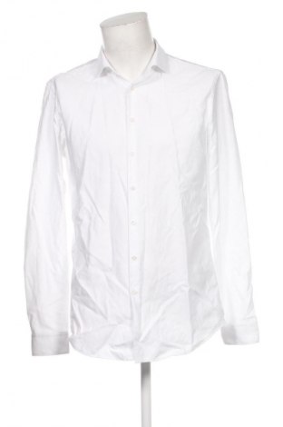 Herrenhemd Jake*s, Größe L, Farbe Weiß, Preis 23,99 €