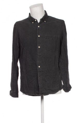Męska koszula Pull&Bear, Rozmiar L, Kolor Czarny, Cena 43,99 zł