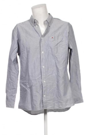 Cămașă de bărbați Tommy Jeans, Mărime XXL, Culoare Gri, Preț 210,99 Lei
