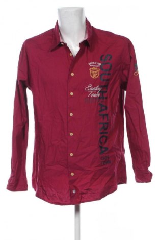 Herrenhemd Rhode Island, Größe XL, Farbe Rot, Preis € 20,99