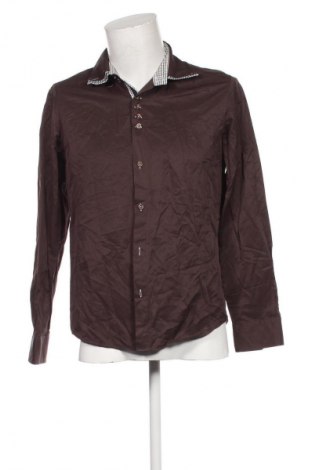 Herrenhemd Unbranded, Größe L, Farbe Braun, Preis 9,99 €