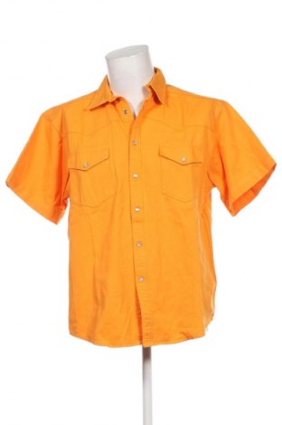 Herrenhemd Unbranded, Größe M, Farbe Orange, Preis € 14,83
