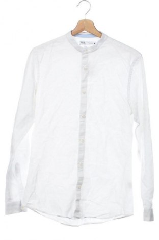 Herrenhemd Zara, Größe S, Farbe Weiß, Preis 9,99 €