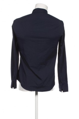 Мъжка риза Zara, Размер S, Цвят Син, Цена 34,99 лв.