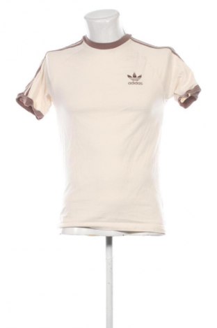 Herren T-Shirt Adidas, Größe S, Farbe Beige, Preis 42,99 €