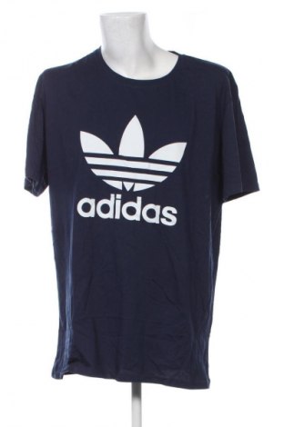 Herren T-Shirt Adidas, Größe 5XL, Farbe Schwarz, Preis € 18,99