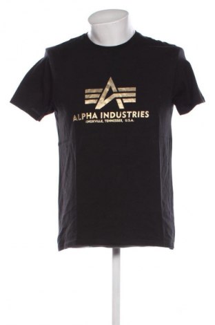 Мъжка тениска Alpha Industries, Размер L, Цвят Черен, Цена 27,99 лв.