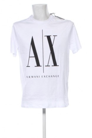 Pánske tričko  Armani Exchange, Veľkosť L, Farba Biela, Cena  45,95 €