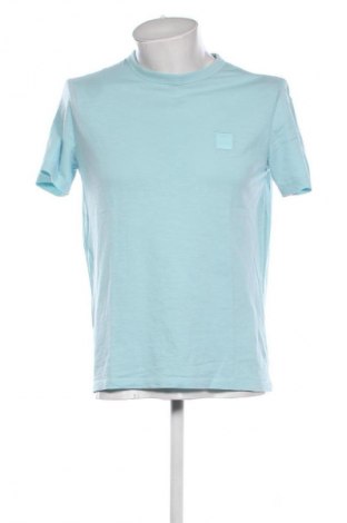 Tricou de bărbați Boss Orange, Mărime S, Culoare Albastru, Preț 168,44 Lei