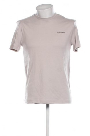 Herren T-Shirt Calvin Klein, Größe S, Farbe Beige, Preis 53,99 €
