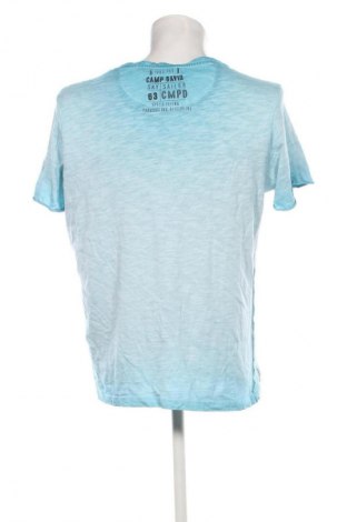 Męski T-shirt Camp David, Rozmiar L, Kolor Niebieski, Cena 88,99 zł
