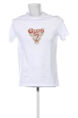 Męski T-shirt Guess, Rozmiar M, Kolor Biały, Cena 252,99 zł